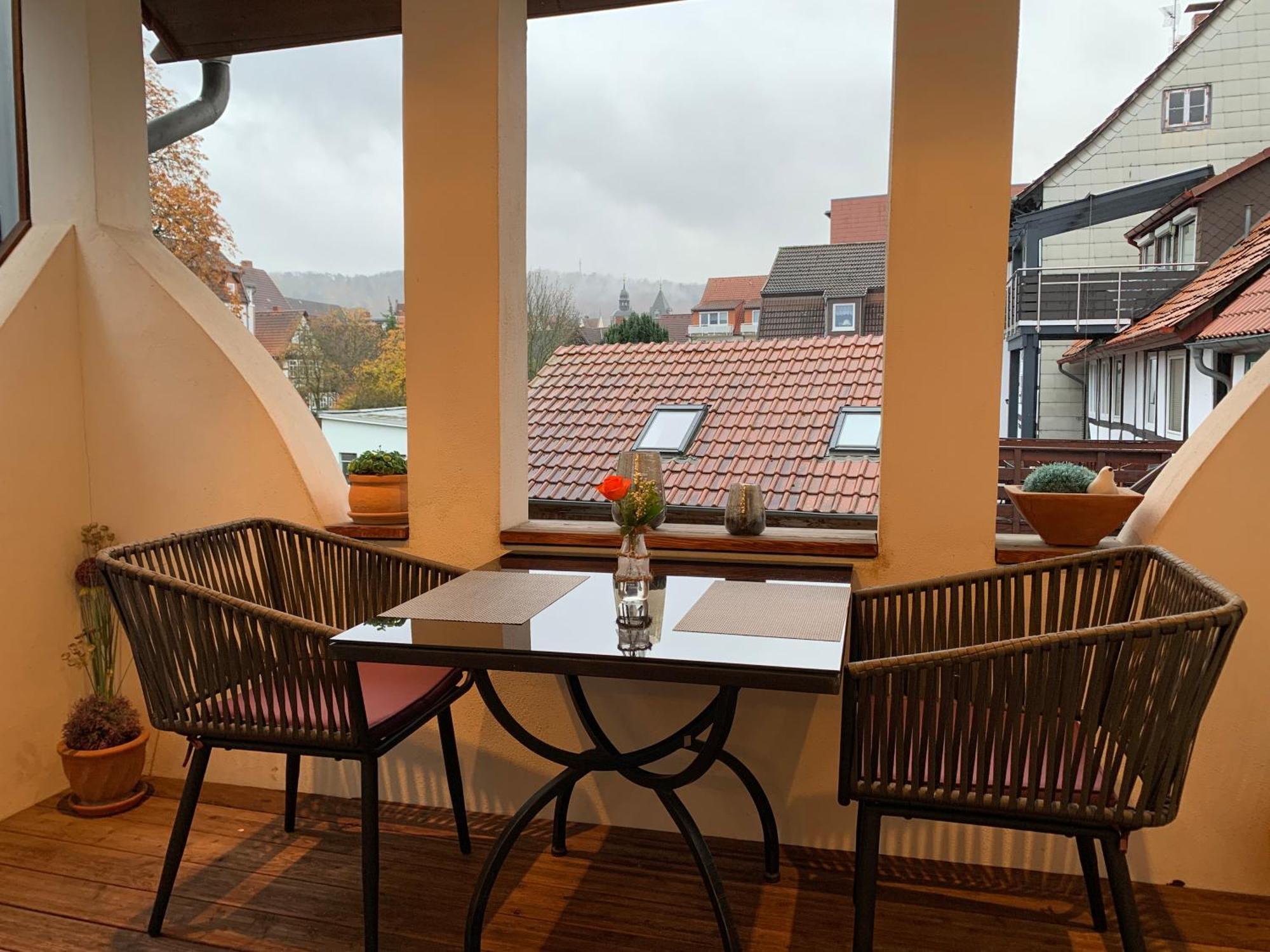 Ferienwohnung Janus Altstadt-Hameln Haus 2 Inklusive Parkplatz - Mit Und Ohne Terrasse Oder Loggia Hamelin Ngoại thất bức ảnh
