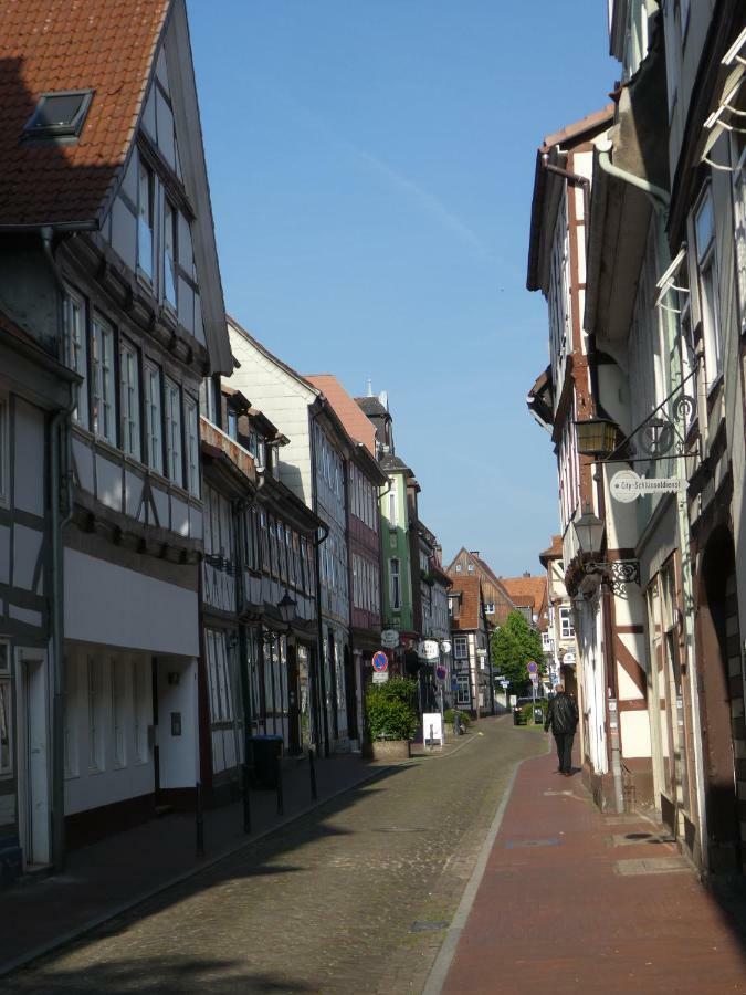 Ferienwohnung Janus Altstadt-Hameln Haus 2 Inklusive Parkplatz - Mit Und Ohne Terrasse Oder Loggia Hamelin Ngoại thất bức ảnh