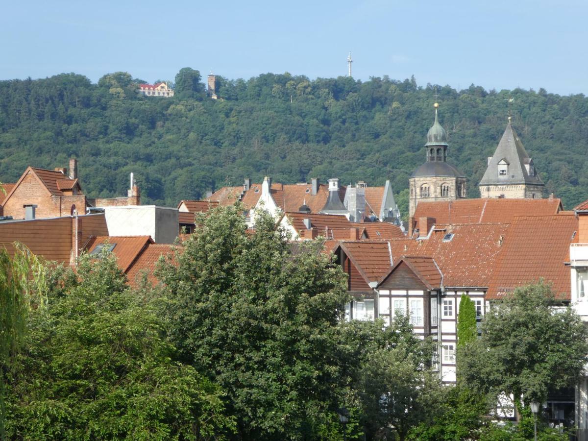 Ferienwohnung Janus Altstadt-Hameln Haus 2 Inklusive Parkplatz - Mit Und Ohne Terrasse Oder Loggia Hamelin Ngoại thất bức ảnh